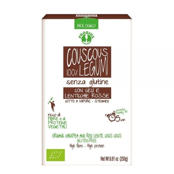 Cuscus naut linte rosie 250g - PROBIOS