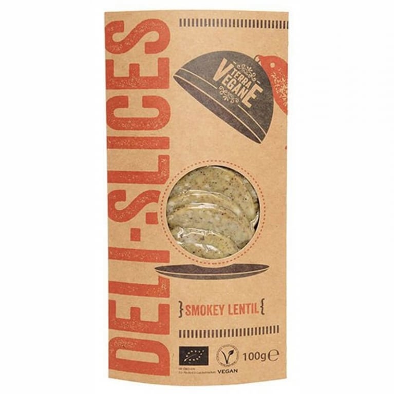 Felii vegane linte afumate 100g - TERRA VEGANE