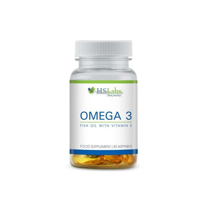 HS Labs Omega 3 1000 mg 30 Capsule