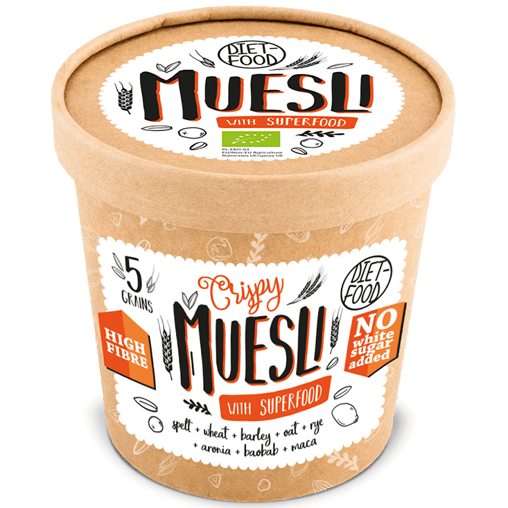Musli cereale superalimente bio 700g - DIET FOOD