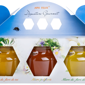 Pachet miere tei poliflora salcam 3x160g - COMPLEX APICOL
