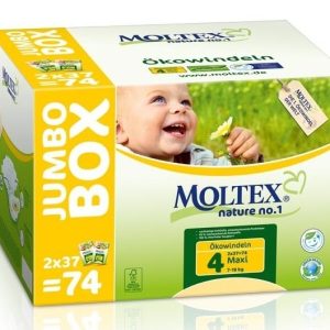 Scutece naturale nr4 maxi {7~18kg} 74b - MOLTEX