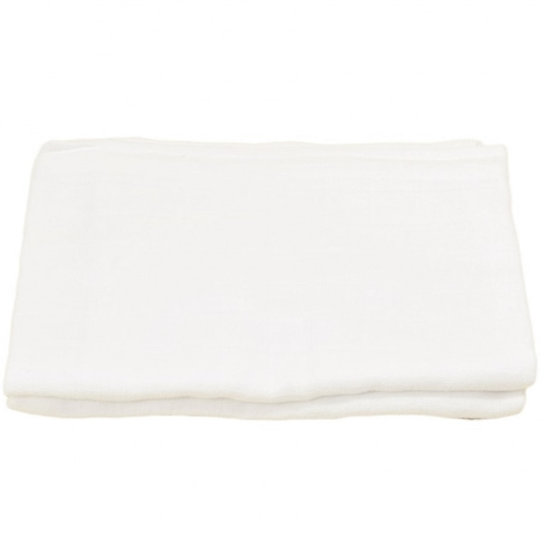 Set paturici muselina alba bebelusi 75x75cm 2b - PATURICA FERMECATA