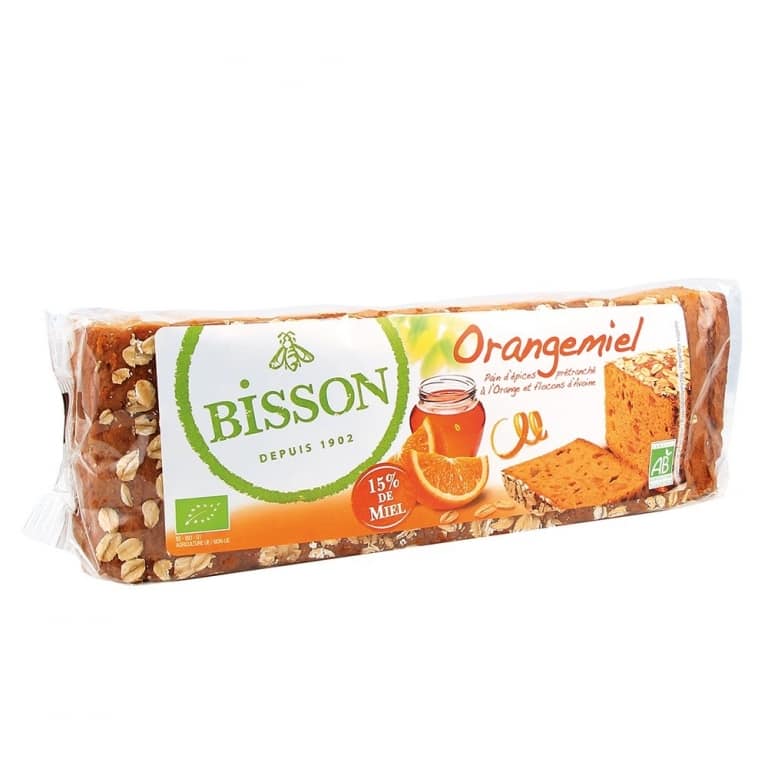 Turta dulce cu portocale fulgi ovaz 300g - BISSON