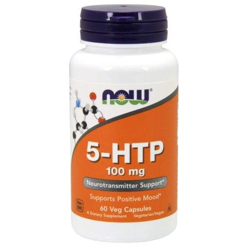 Now 5-HTP 100mg - 60veg caps