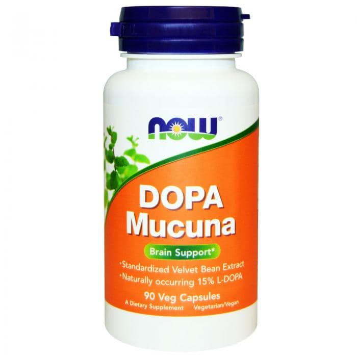 Now Dopa Mucuna 90 veg caps