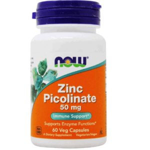 Now Zinc Picolinate 50 mg 60vcaps