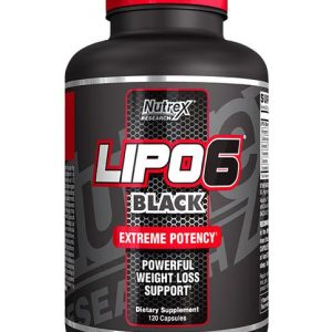 Nutrex Lipo 6 Black 120 caps black pepper