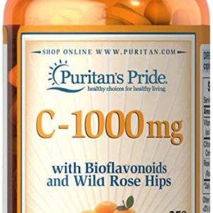 Puritan s Pride C-1000 with Bioflavonoids rose hips 250 caplets
