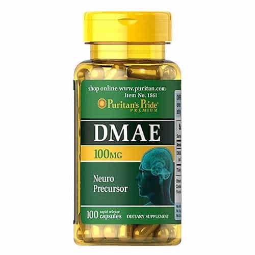 Puritan s Pride DMAE 100 mg Neuro Precursor 100 caps