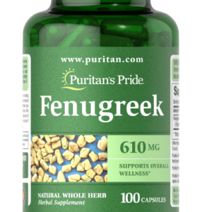 Puritan s Pride Fenugreek 610 mg 100 caps