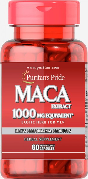 Puritan s Pride Maca Extract 1000 mg 60 caps