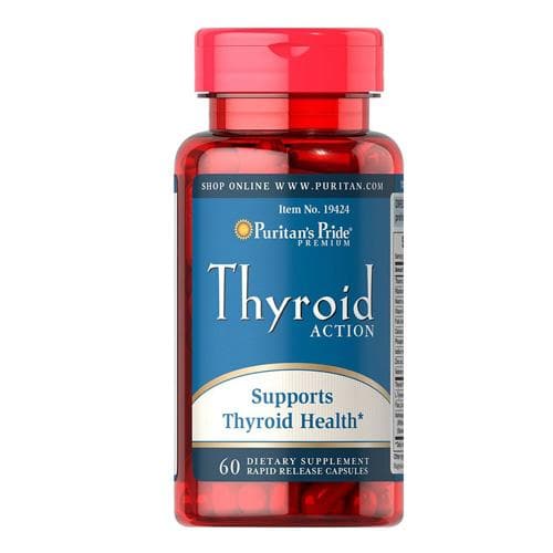Puritan s Pride Thyroid Action 60 cps