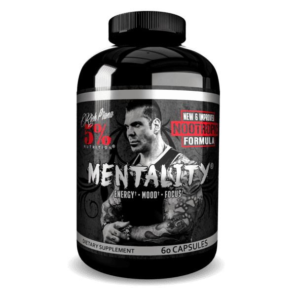 Rich Piana 5% Mentality Nootropic Formula 60 caps