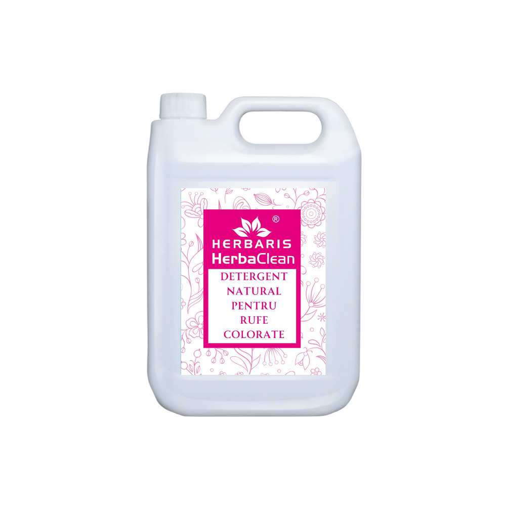 Detergent natural pentru rufe colorate cu ulei esential de Pin