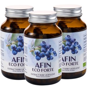 PROMO: 3 Flacoane Afin ECO Forte 120 Capsule