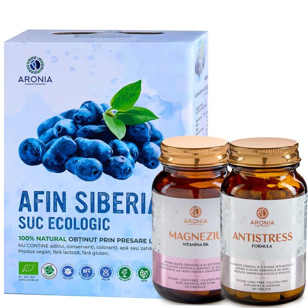 Pachetul Antistres — 3 suplimente naturale care diminuează stresul și oferă o stare de bine