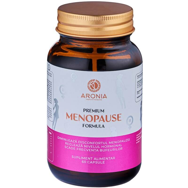 Premium Menopause Formula: 60 de capsule care diminuează simptomele menopauzei și asigură echilibrul hormonal 1 Premium Menopause Formula: 60 de capsule care diminuează simptomele menopauzei și asigură echilibrul hormonal
