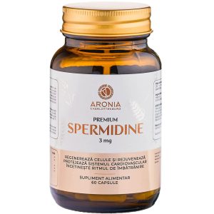 Premium Spermidine la 3mg — 60 capsule cu Spermidină