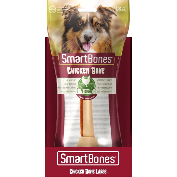SMARTBONES Classics Chicken Bone Large, recompense câini, Os aromat Pui - imagine 7