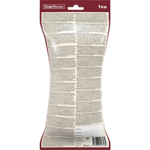 SMARTBONES Classics Chicken Bone Large, recompense câini, Os aromat Pui - imagine 8