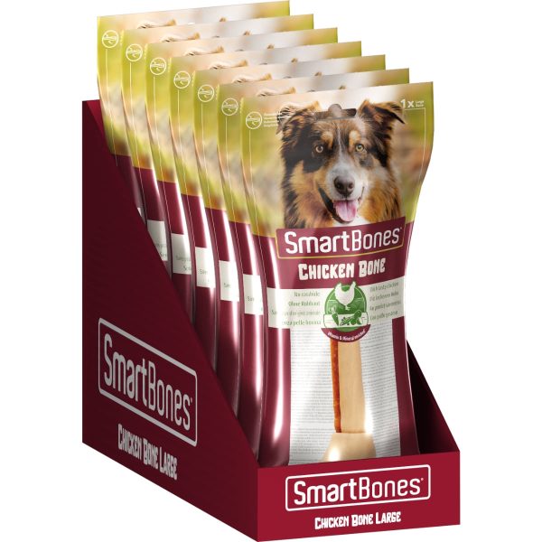 SMARTBONES Classics Chicken Bone Large, recompense câini, Os aromat Pui - imagine 10