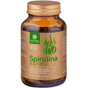 Spirulina ECO Forte — 120 capsule din Spirulină