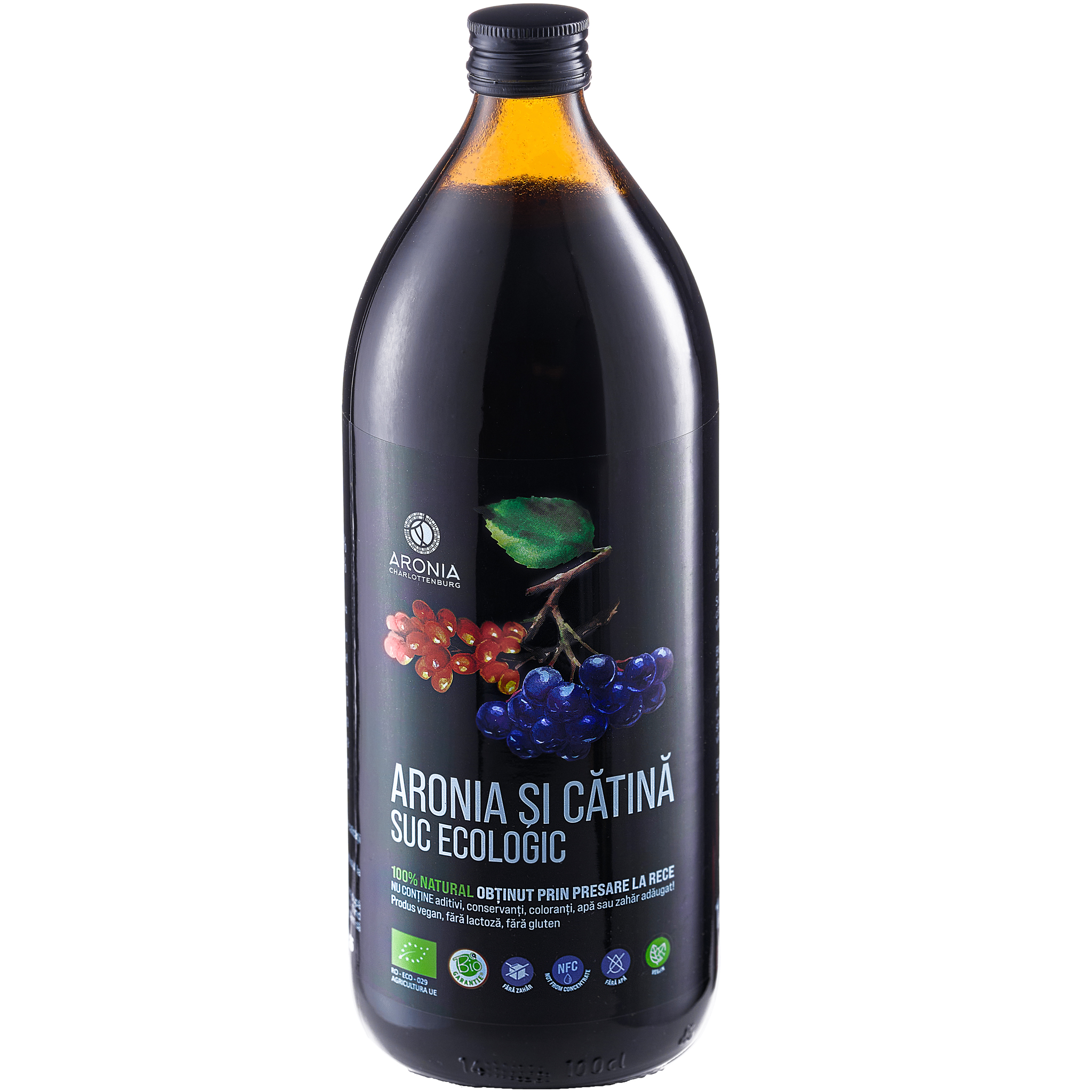 Suc de Aronia și Cătină 100% Natural și Ecologic la 1 litru 1 Suc de Aronia și Cătină 100% Natural și Ecologic la 1 litru