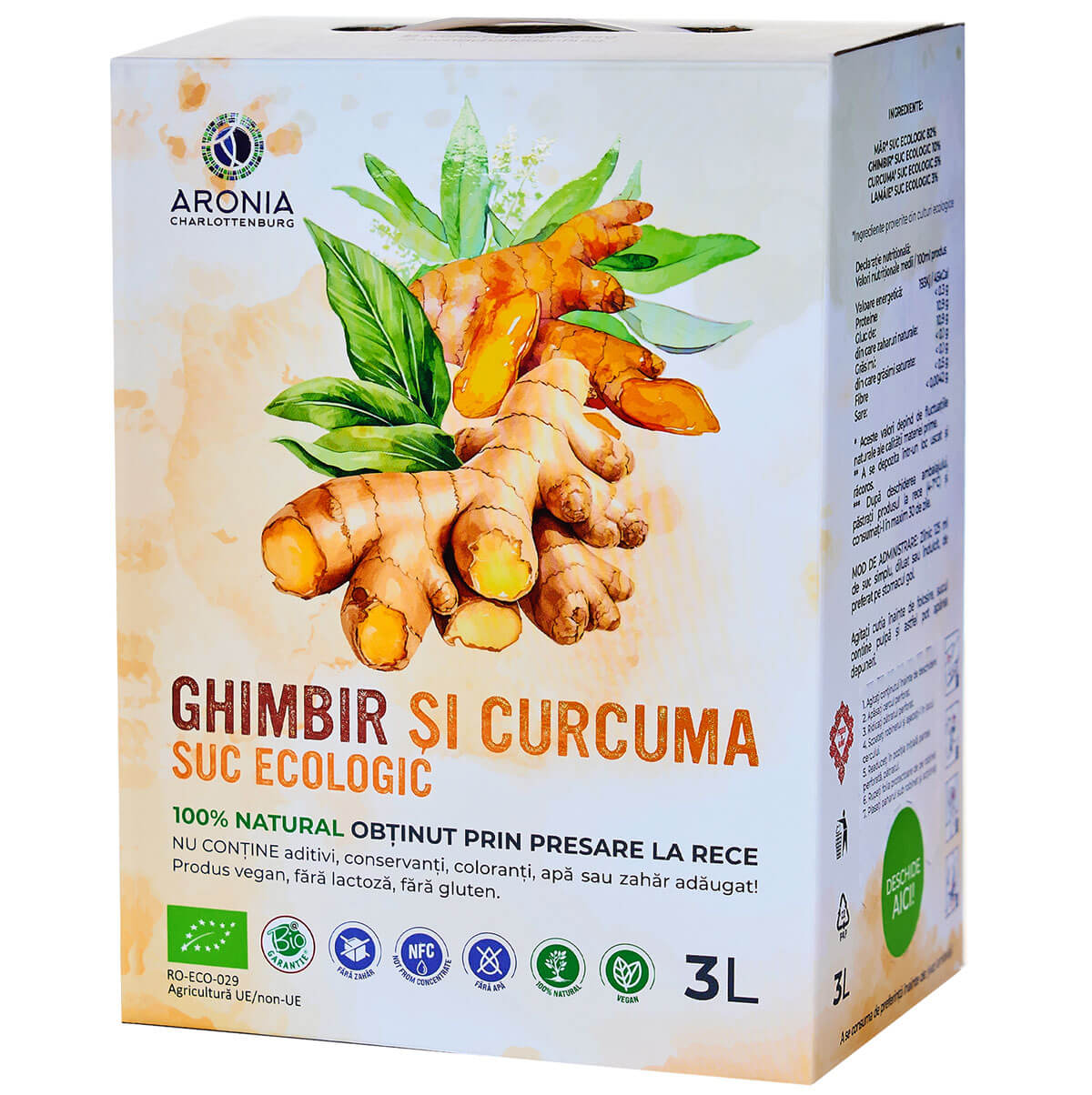 Suc de Ghimbir și Curcuma 100% Natural și Ecologic la 3L 1 Suc de Ghimbir și Curcuma 100% Natural și Ecologic la 3L