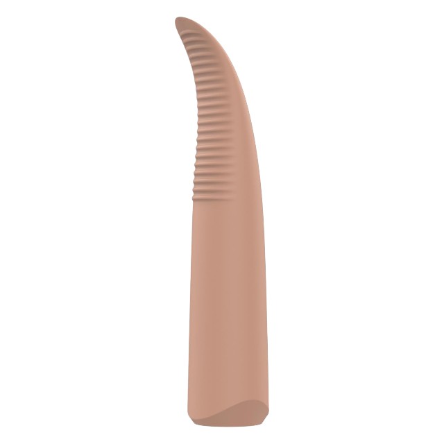 Aparat de masaj DREAMTOYS Nude Laurel Massager, pentru corp și zone intime, 10 funcții de vibrație, portocaliu 1 Aparat de masaj DREAMTOYS Nude Laurel Massager