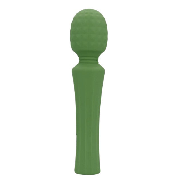 Aparat de masaj LOVELINE Powerful Wand Vibrator with Still Handle, pentru corp și zone intime, 40 funcții de vibrație, verde 1 Aparat de masaj LOVELINE Powerful Wand Vibrator with Still Handle