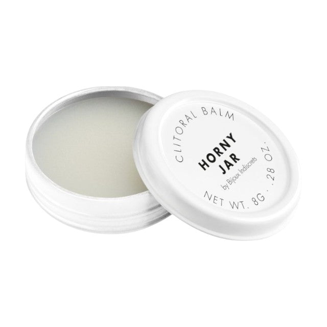 Balsam intim BIJOUX INDISCRETS Horny Jar, pentru stimularea clitorisului, cu efect de încălzire, 8 gr 1 Balsam intim BIJOUX INDISCRETS Horny Jar