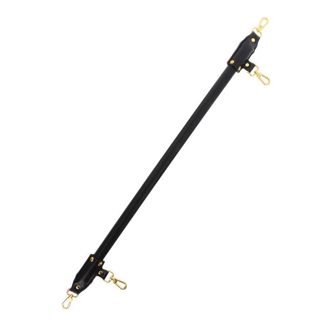 Bară TABOOM Bondage Spreader Bar Wild Roses pentru jocuri erotice BDSM, cu cătușe din piele ecologică și trandafiri decorativi, negru cu roșu 1 Bară TABOOM Bondage Spreader Bar Wild Roses pentru jocuri erotice BDSM