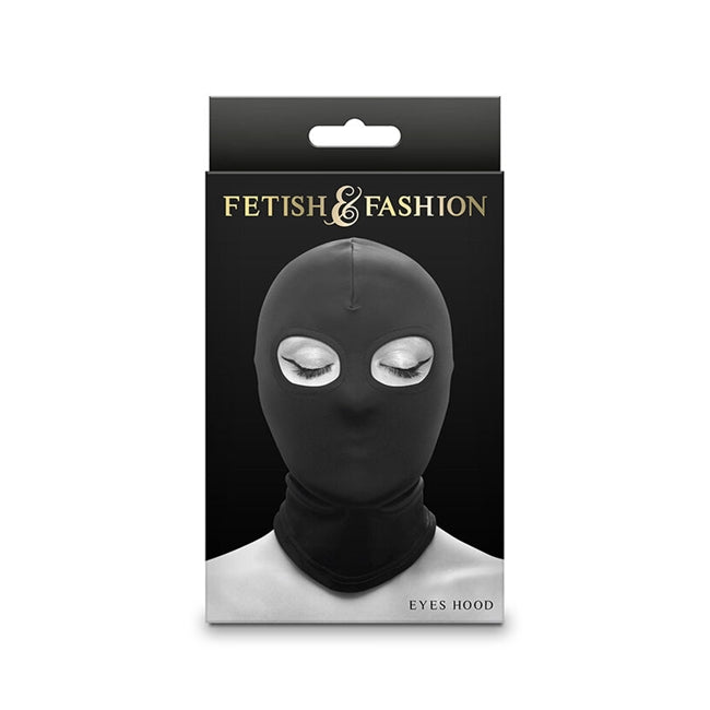 Cagula FetishFashion - Eyes Hood, pentru jocuri erotice BDSM, neagra 1 Cagula FetishFashion - Eyes Hood
