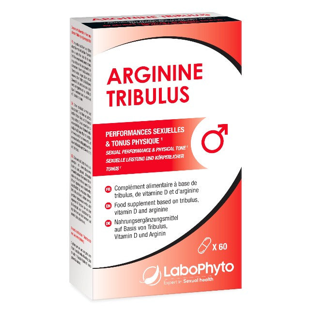 Capsule ARGININE TRIBULUS, Labophyto, pentru erectie, libidou si virilitate, 60 capsule 1 Capsule ARGININE TRIBULUS