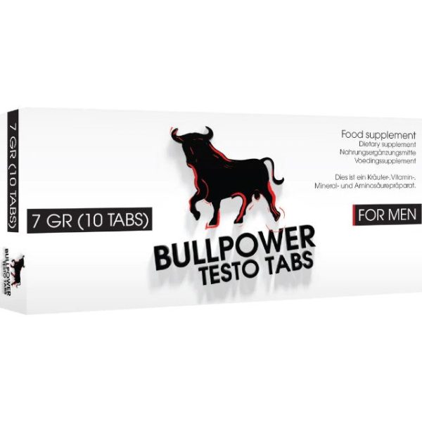 Capsule BULLPOWER Testo Tabs pentru erecții puternice și performanțe sexuale îmbunătățite