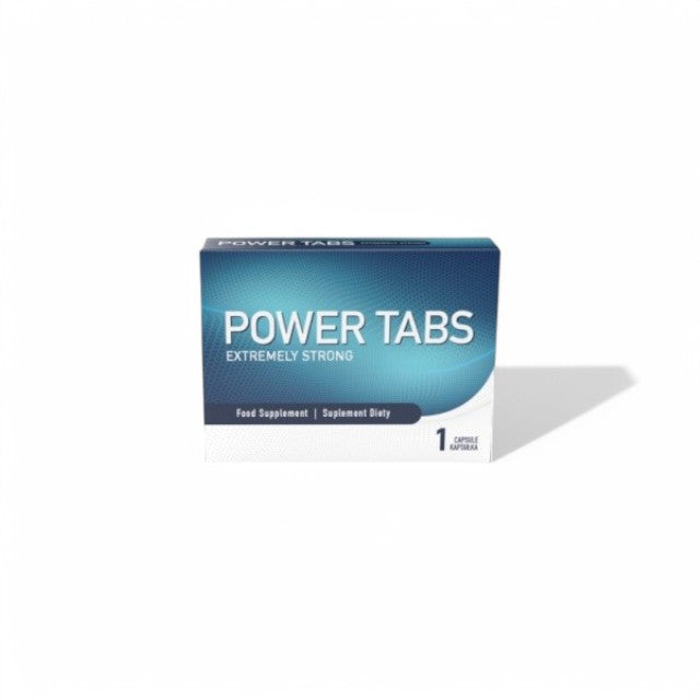 Capsule POWER TABS, pentru erecții ferme și de lungă durată - 1 capsulă 1 Capsule POWER TABS