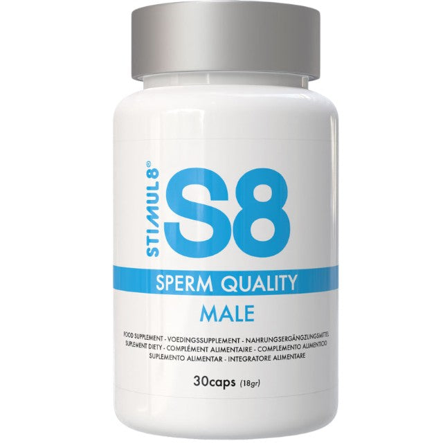 Capsule S8 Sperm Quality, pentru mărire volum și calitate spermă, fertilitate și testosteron, 30 buc 1 Capsule S8 Sperm Quality