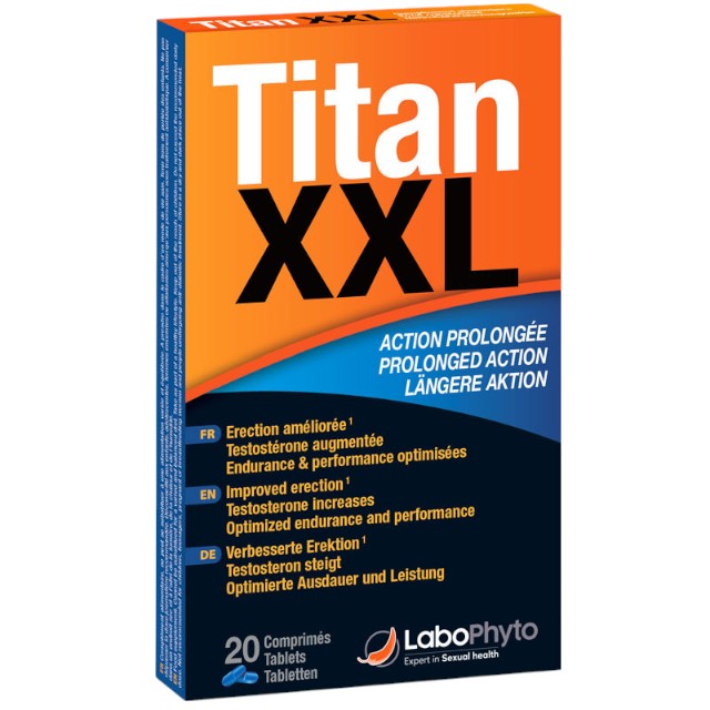 Capsule TITAN XXL, LaboPhyto, erectie puternica si stimulare libidou si dorinta sexuala,20 capsule 1 Capsule TITAN XXL