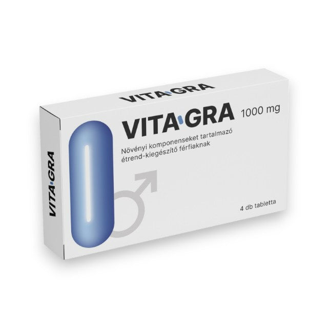 Capsule VITAGRA 1000 mg, pentru erecții puternice, potență și performanțe sexuale îmbunătățite, 4 buc 1 Capsule VITAGRA 1000 mg