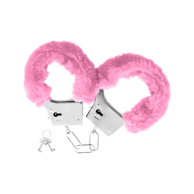 Cătușe erotice OHMAMA - PLEASURE FURRY cu puf roz pentru purtare confortabilă 1 Cătușe erotice OHMAMA - PLEASURE FURRY cu puf roz pentru purtare confortabilă