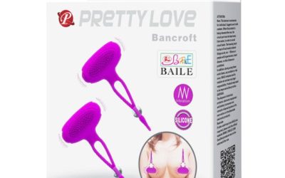Home v2 10 Cleme vibrante pentru sani PRETTYLOVE – BANCROFT | Stimulare Intensă