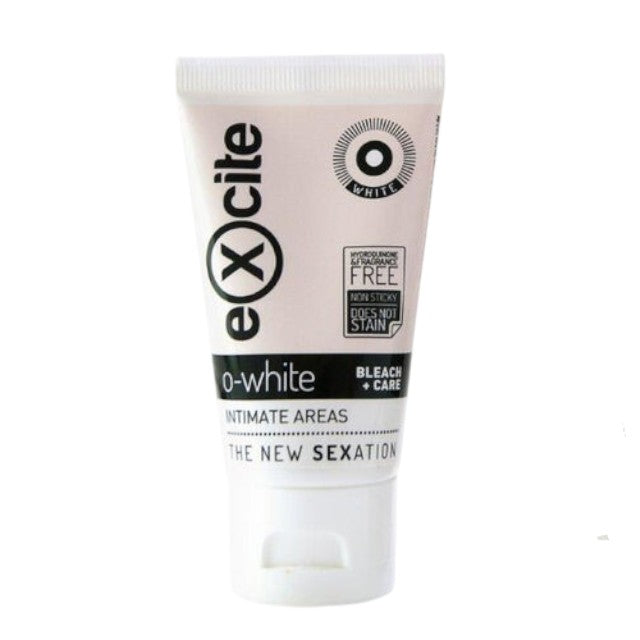 Cremă EXCITE O-White Bleach + Care, pentru albirea zonelor intime, cu efect hidratant, testat dermatologic, 50 ml 1 Cremă EXCITE O-White Bleach + Care