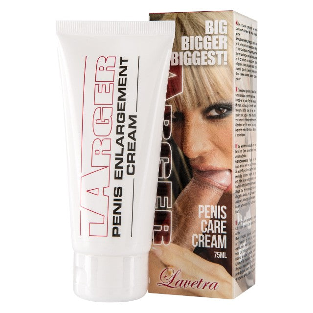 Cremă LAVETRA Larger Penis Care Cream, pentru mărirea penisului și erecții puternice, 75 ml 1 Cremă LAVETRA Larger Penis Care Cream