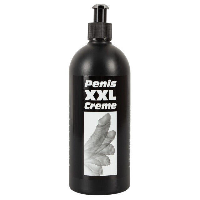 Cremă Penis XXL Creme, pentru mărirea penisului și stimularea erecției, cu ulei de jojoba și vitamina E, 500 ml (negru) 1 Cremă Penis XXL Creme