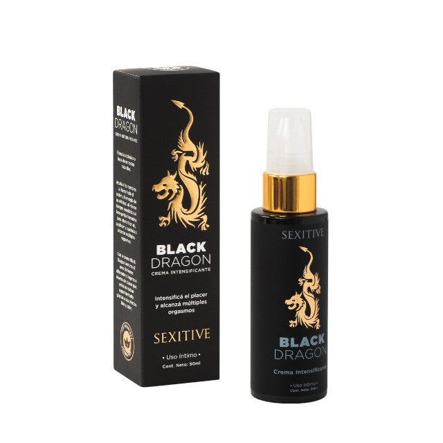 Cremă intimă pentru cupluri SEXITIVE Black Dragon, pentru erecții puternice și intensificare orgasm feminin, 50 ml 1 Cremă intimă pentru cupluri SEXITIVE Black Dragon