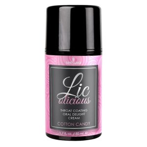 Cremă pentru sex oral SENSUVA Licolicious COTTON CANDY