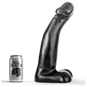 Dildo All Black - Realistic