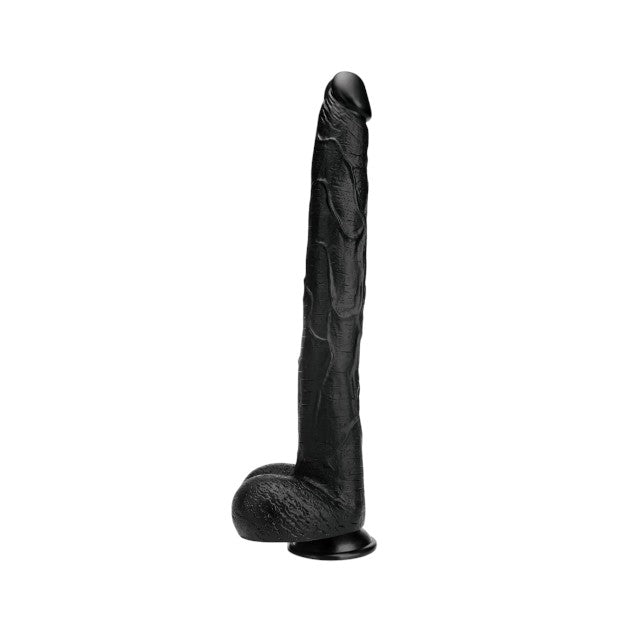 Dildo PROWLER RED The Destroyer, cu bază cu ventuză pentru fixare, rezistent la apa, lungime 38 cm, negru 1 Dildo PROWLER RED The Destroyer