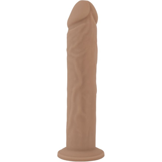 Dildo SILEX-D 9” Model 2, design realist, reactiv la căldură, bază cu ventuză pentru fixare, lungime 22.9 cm, culoarea pielii 1 Dildo SILEX-D 9” Model 2